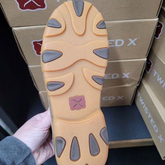 Twisted X Men's Chukka Brown Diamond Pattern Casual Shoe - Picture 4 of 4